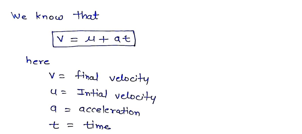 Physics homework question answer, step 1, image 1